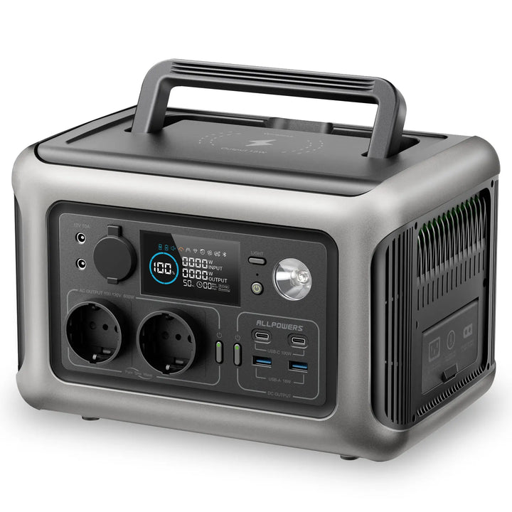 Portable Power Station – 600W/299Wh LiFePO4 Generator
