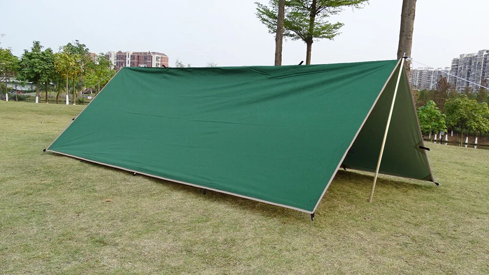 Waterproof Camping Tarp with 19 Hang Points