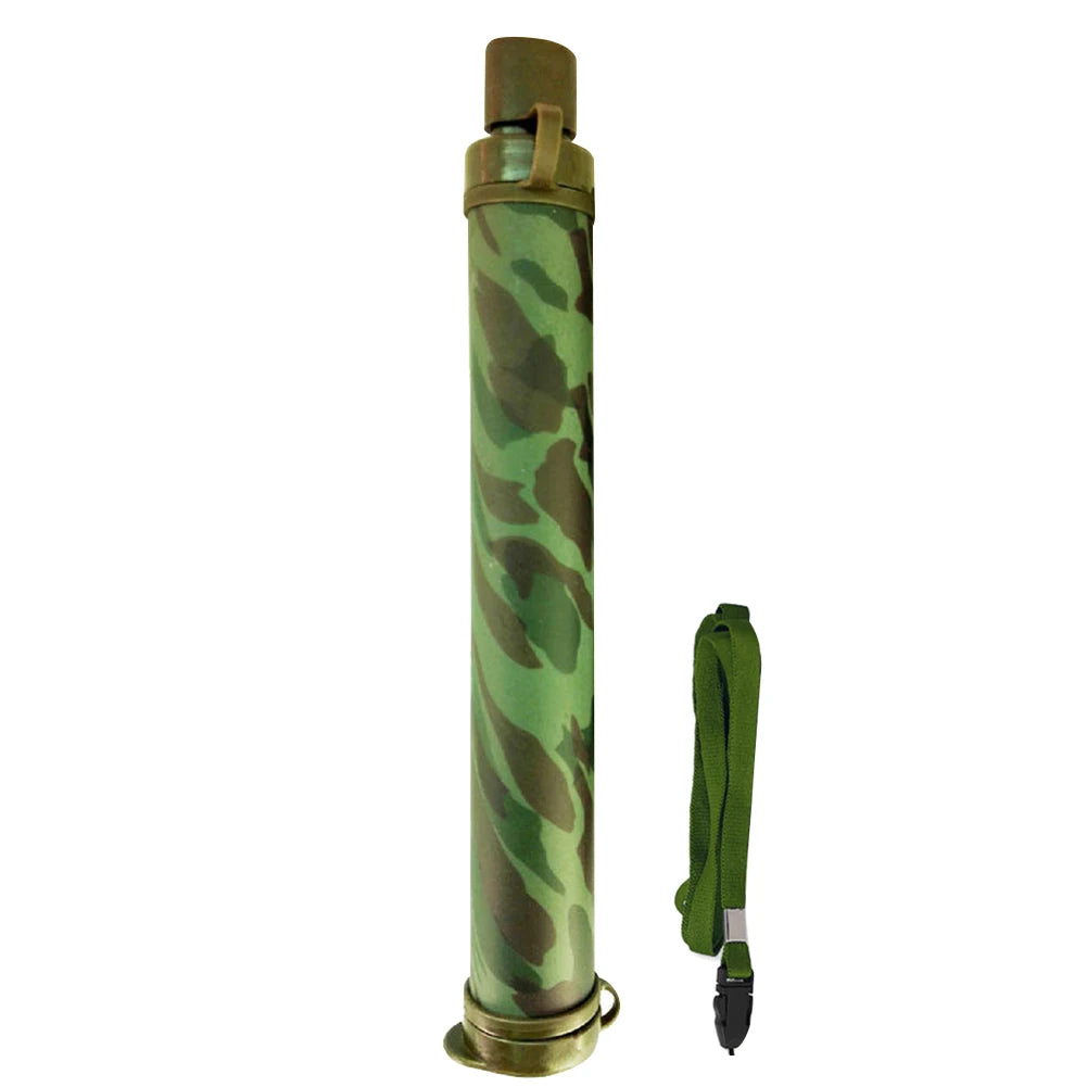 Portable Outdoor Water Filter Straw for Camping & Survival