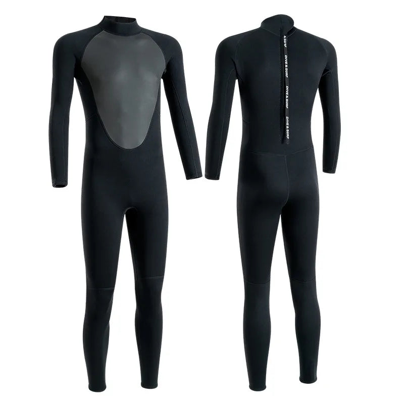 3MM Men’s Full Neoprene Wetsuit for Water Sports