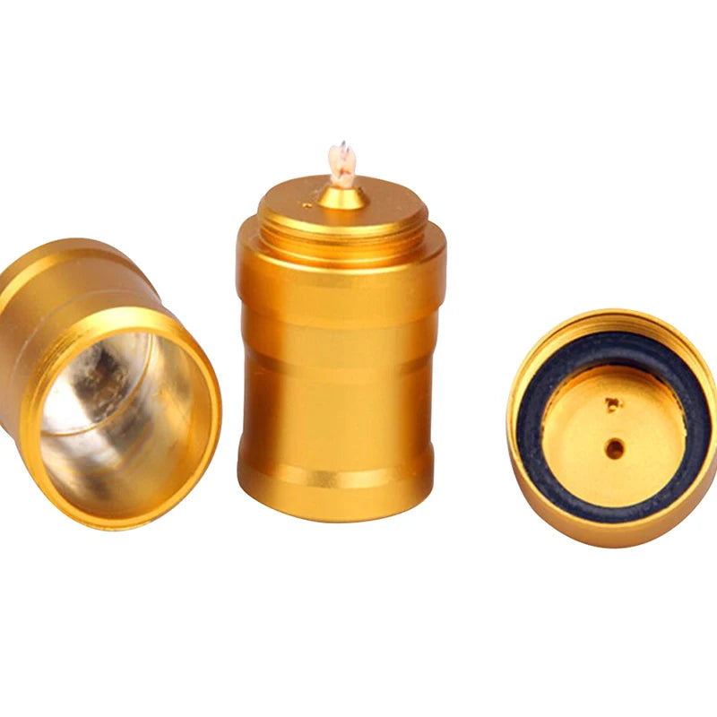 Mini Metal Alcohol Lamp for Camping & Lab Use