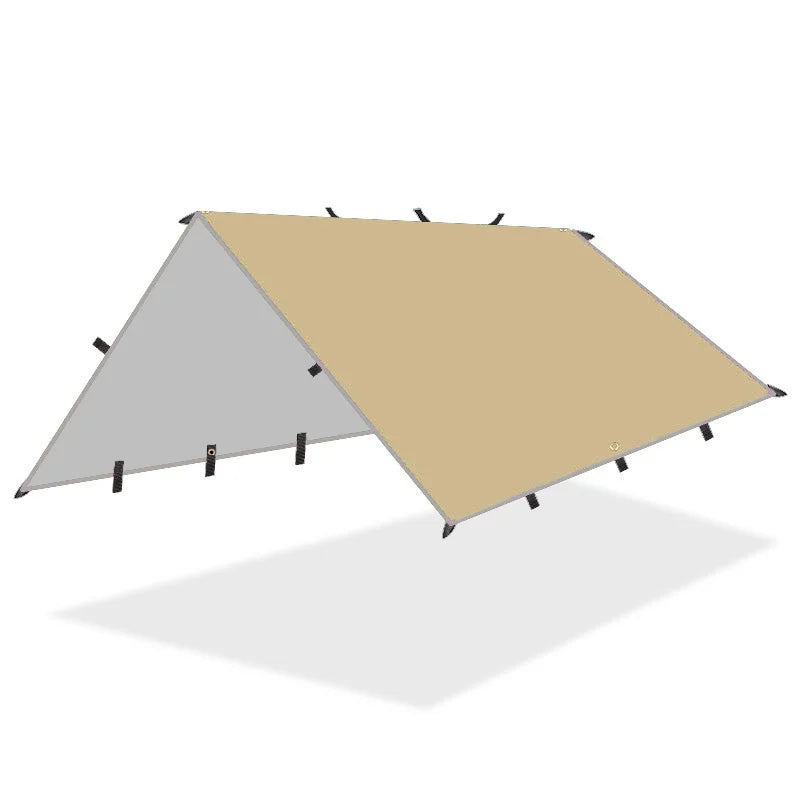 Waterproof Camping Tarp with 19 Hang Points
