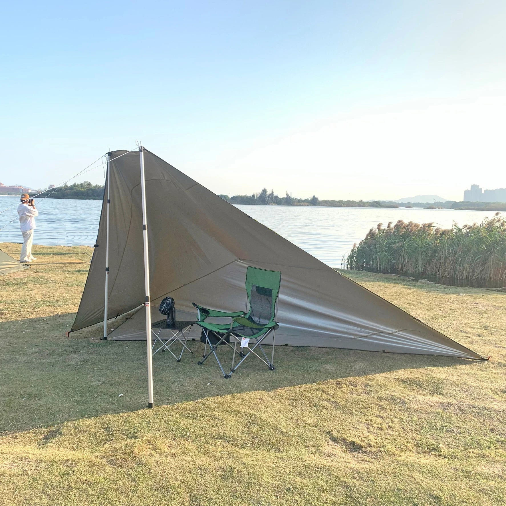 Waterproof Camping Tarp with 19 Hang Points