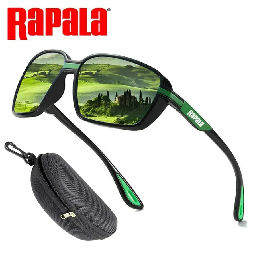 Rapala Polarized Fishing Sunglasses – UV Protection with Case