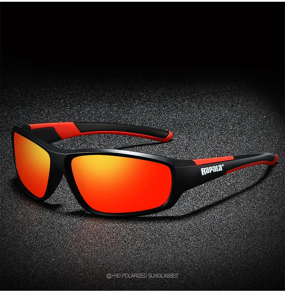 Rapala Polarized Fishing Sunglasses – UV Protection with Case