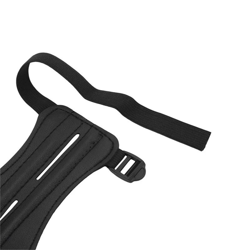 Leather Archery Arm Guard – Adjustable Forearm Protector
