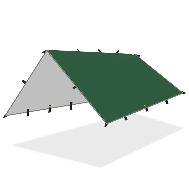 Waterproof Camping Tarp with 19 Hang Points