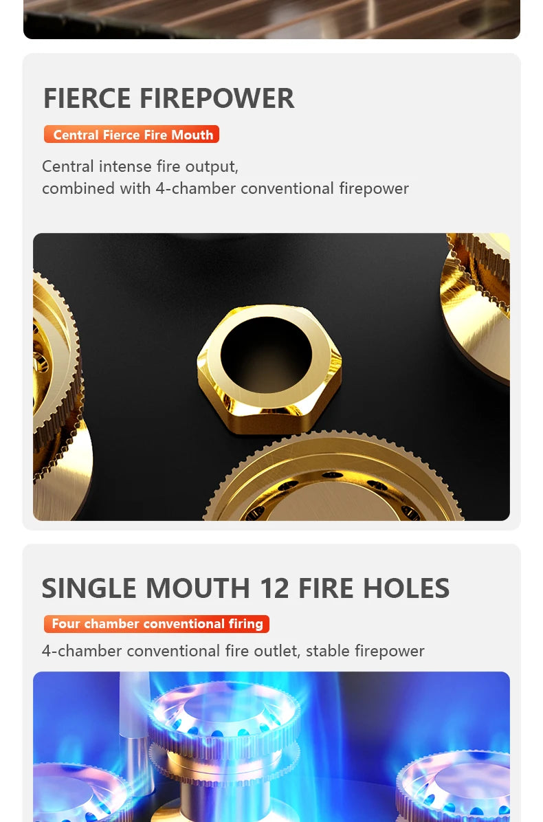 BISINNA 5800W Portable Camping Gas Stove