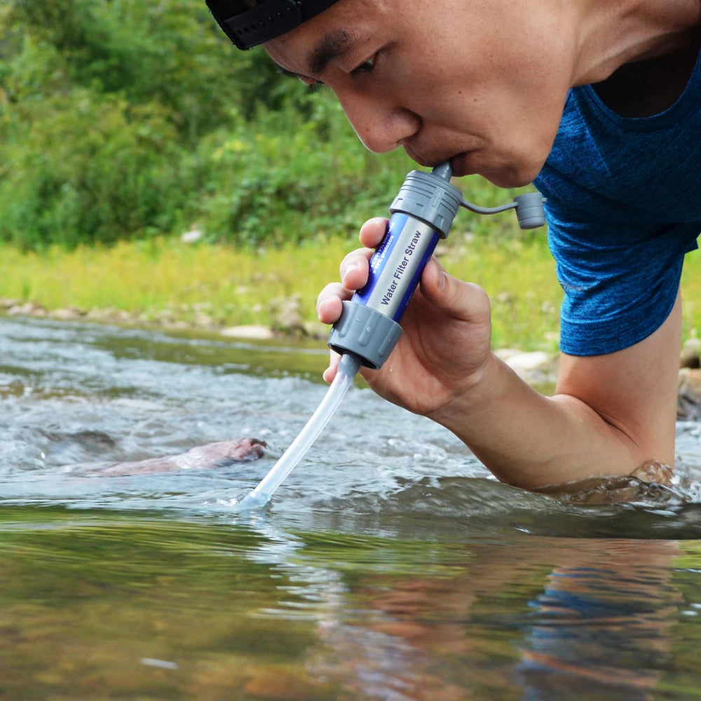 Portable Outdoor Water Filter Purifier for Camping