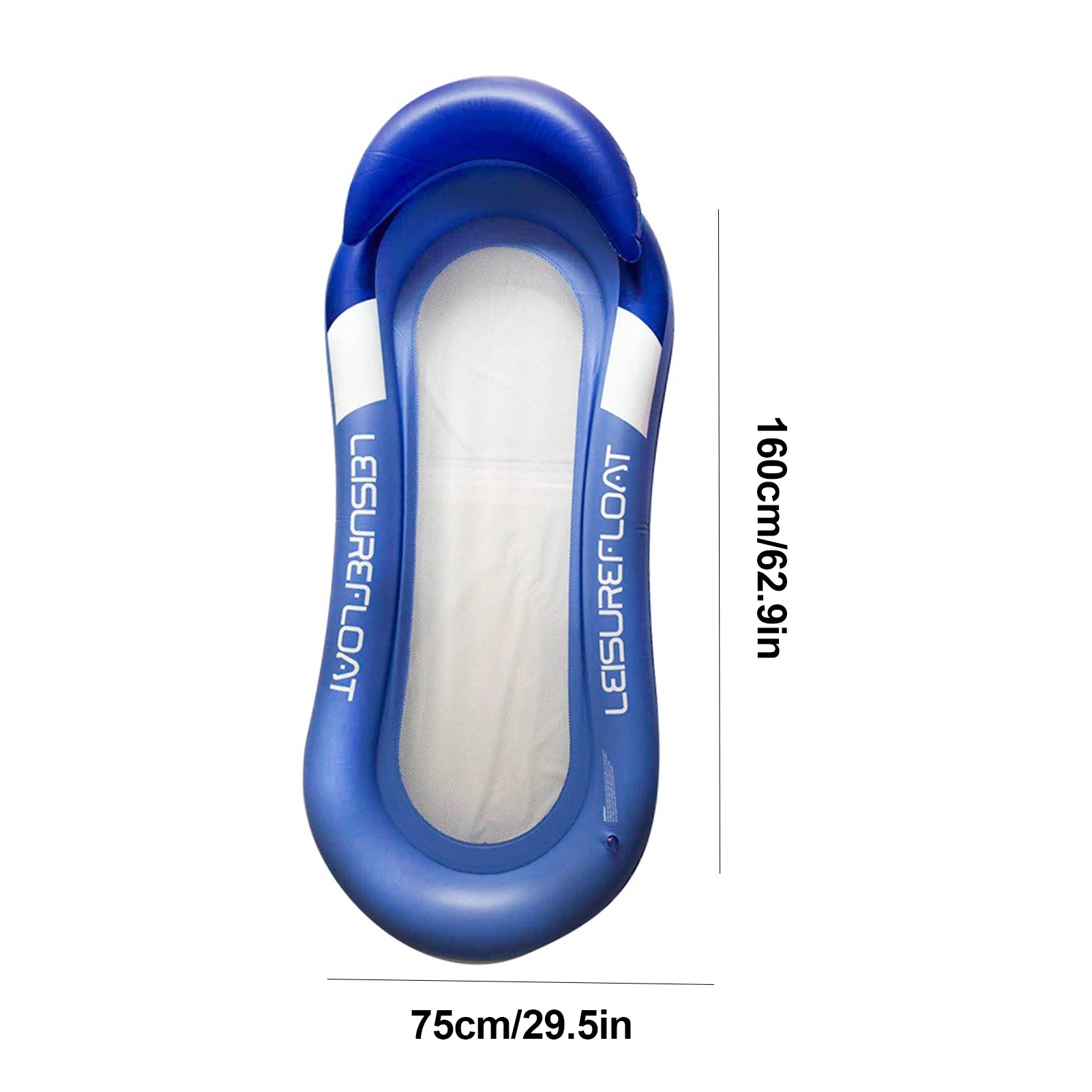 Inflatable Pool Lounger Float Hammock Bed