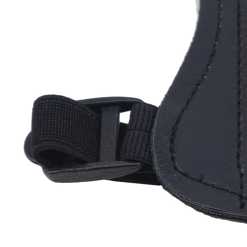 Leather Archery Arm Guard – Adjustable Forearm Protector