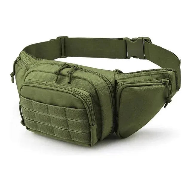 Tactical Nylon Waist Pack – Army Green