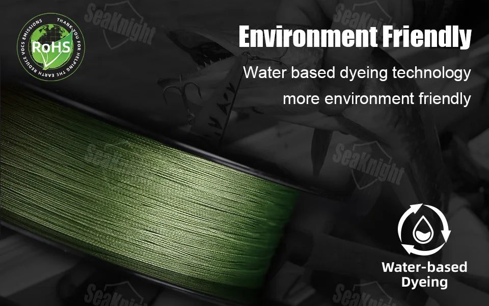 SeaKnight W8 II 300M PE Braided Fishing Line – 8-Weave Saltwater Grade