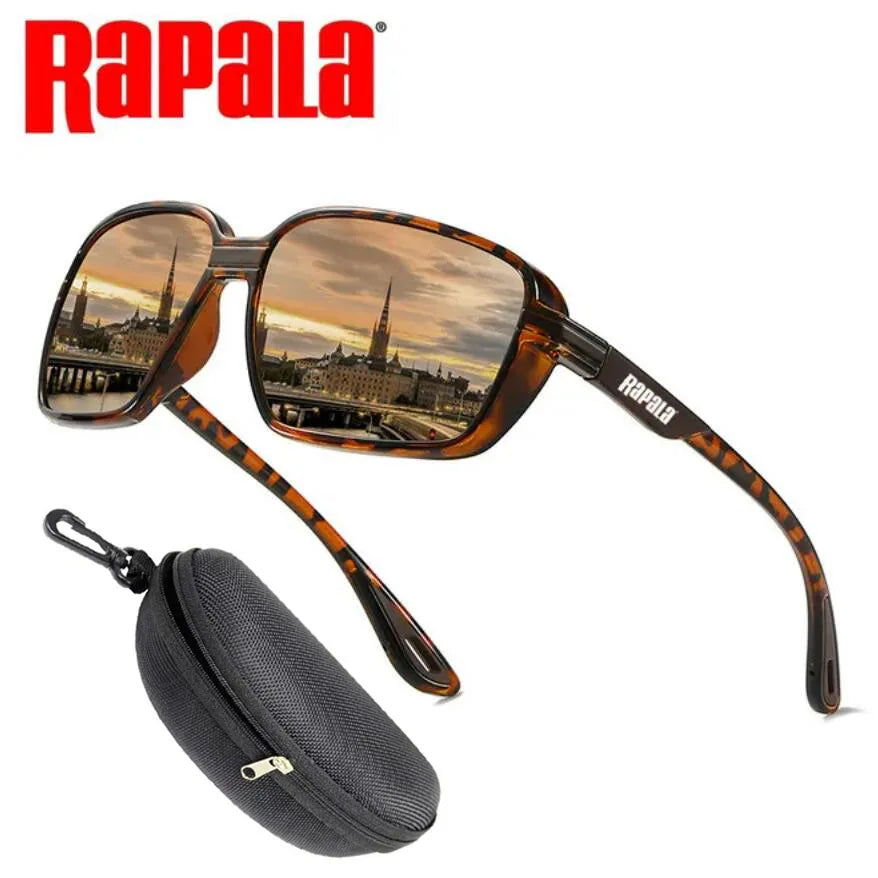 Rapala Polarized Fishing Sunglasses – UV Protection with Case