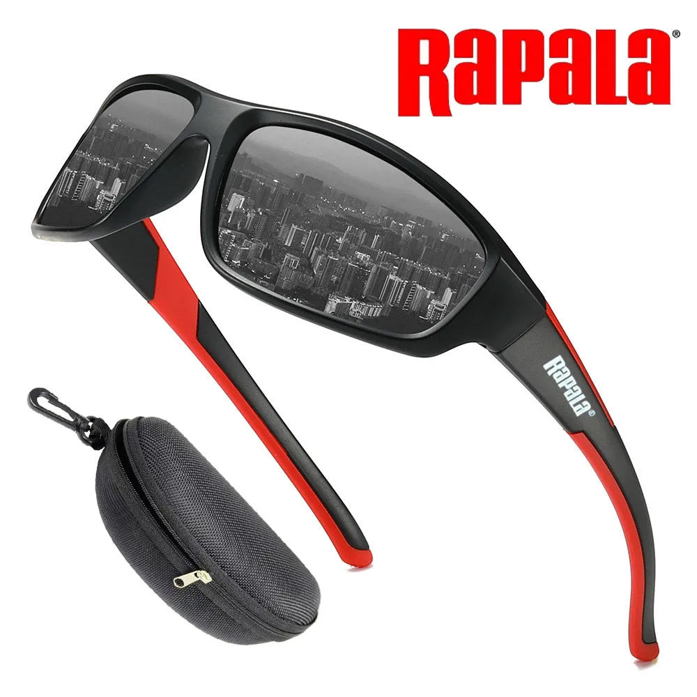 Rapala Polarized Fishing Sunglasses – UV Protection with Case