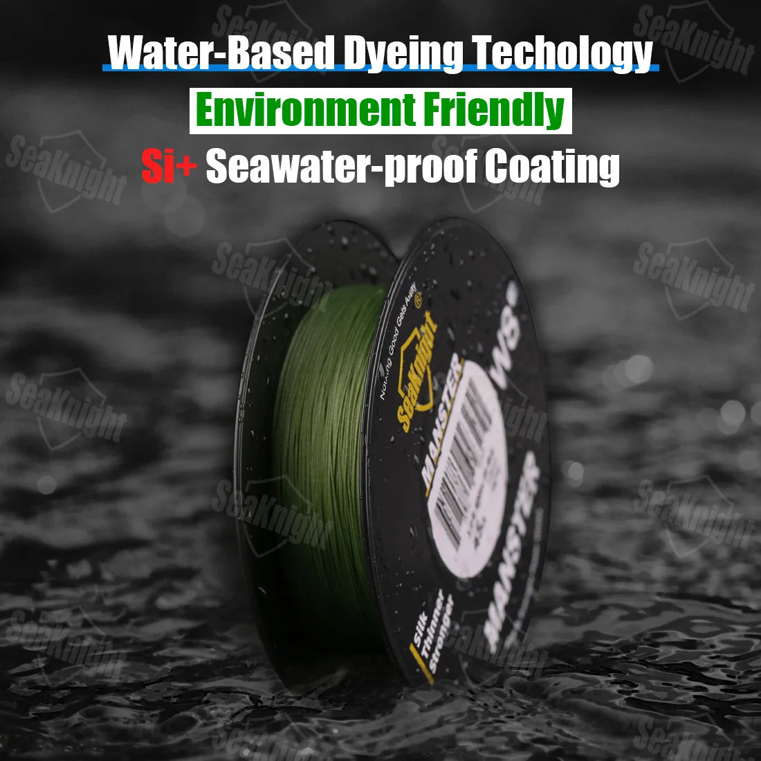 SeaKnight W8 II 300M PE Braided Fishing Line – 8-Weave Saltwater Grade