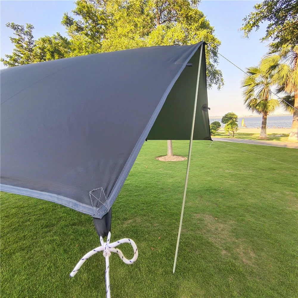 Waterproof Camping Tarp with 19 Hang Points