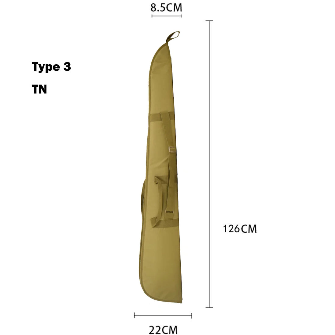 Tactical Rifle Bag – 85/95/115cm Sniper & Airsoft Carry Case