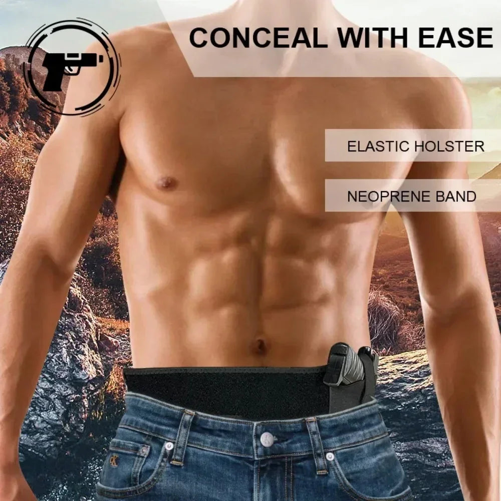 Universal Tactical Concealed Carry Holster – Waist Belt Compatible
