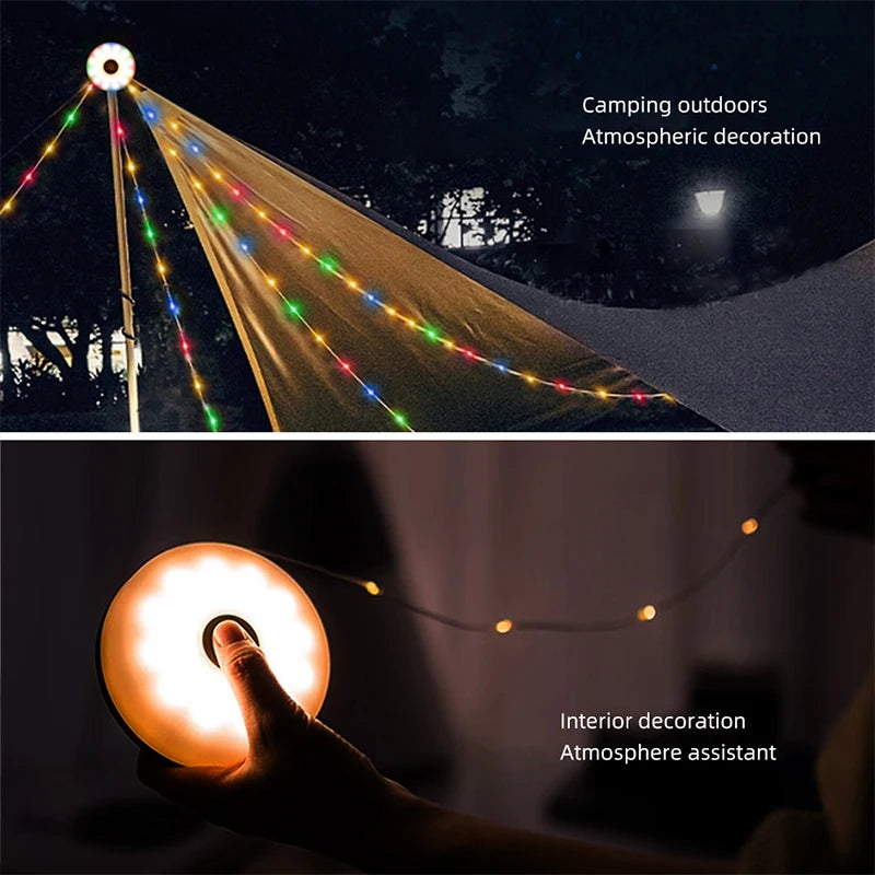 10M Waterproof LED Camping Light Strip
