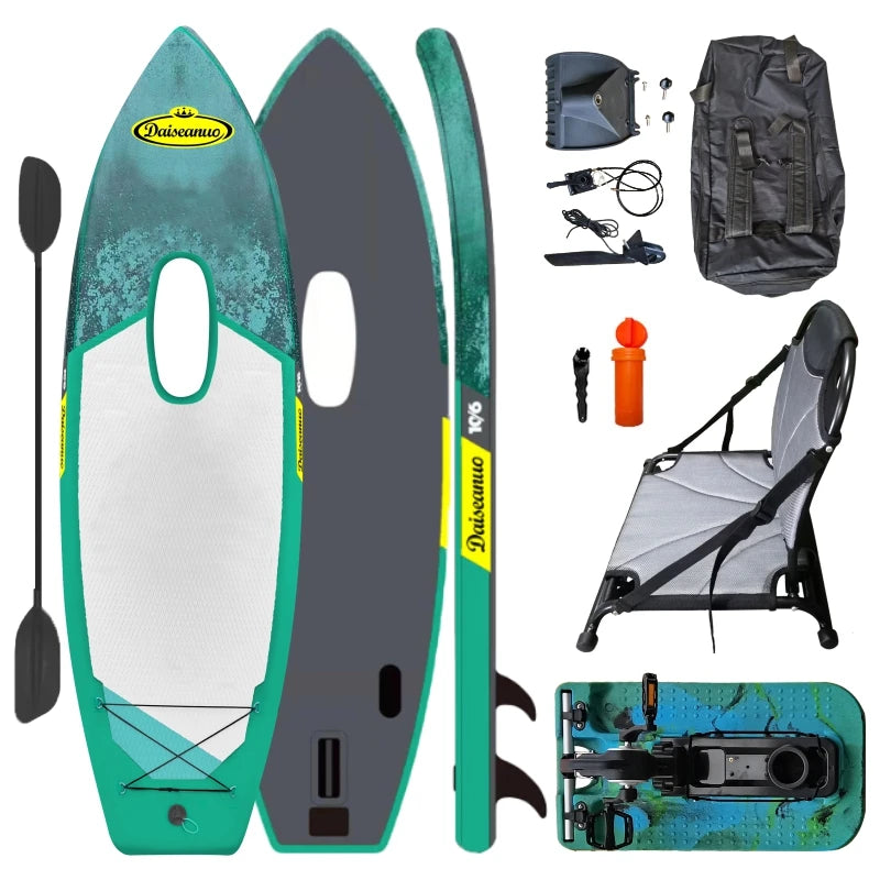 Daiseanuo Inflatable SUP Board with Pedal & Chair