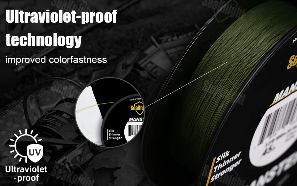 SeaKnight W8 II 300M PE Braided Fishing Line – 8-Weave Saltwater Grade