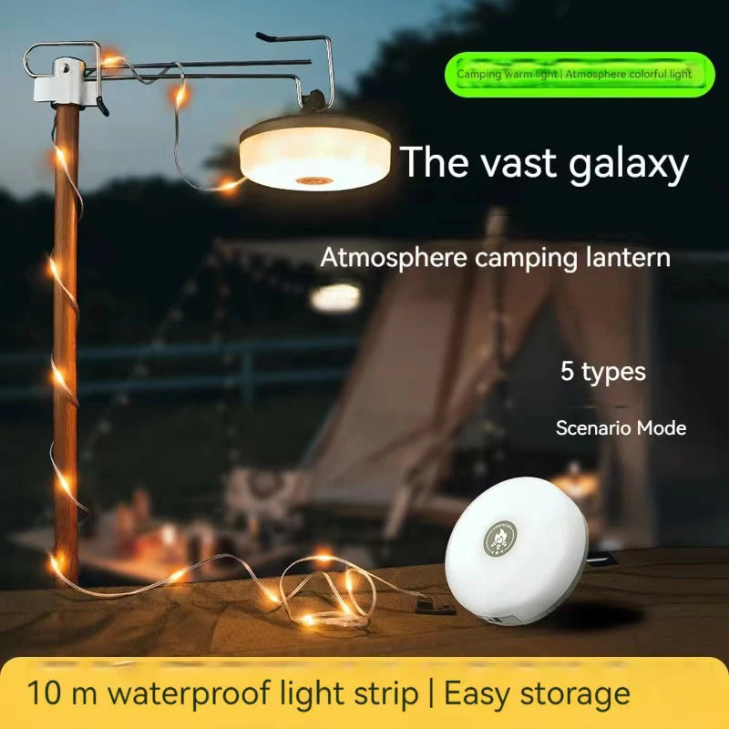 10M Waterproof LED Camping Light Strip
