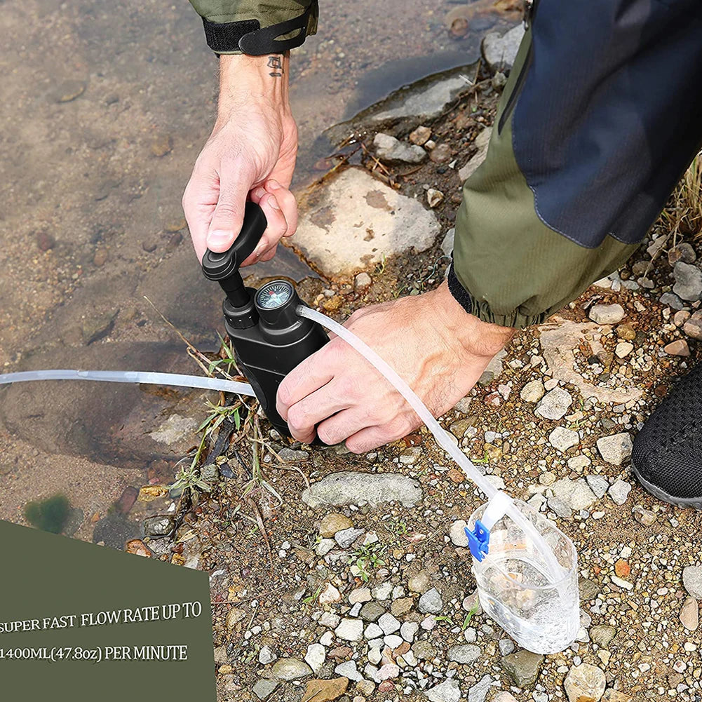 Portable Outdoor Water Filter Straw for Camping & Survival