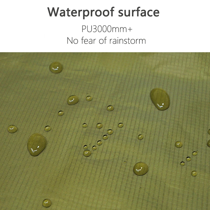 Waterproof Camping Tarp with 19 Hang Points