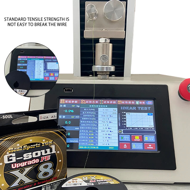 YGK G-SOUL X8 PE Braided Fishing Line – 8-Strand, 150/200M (14-60LB)