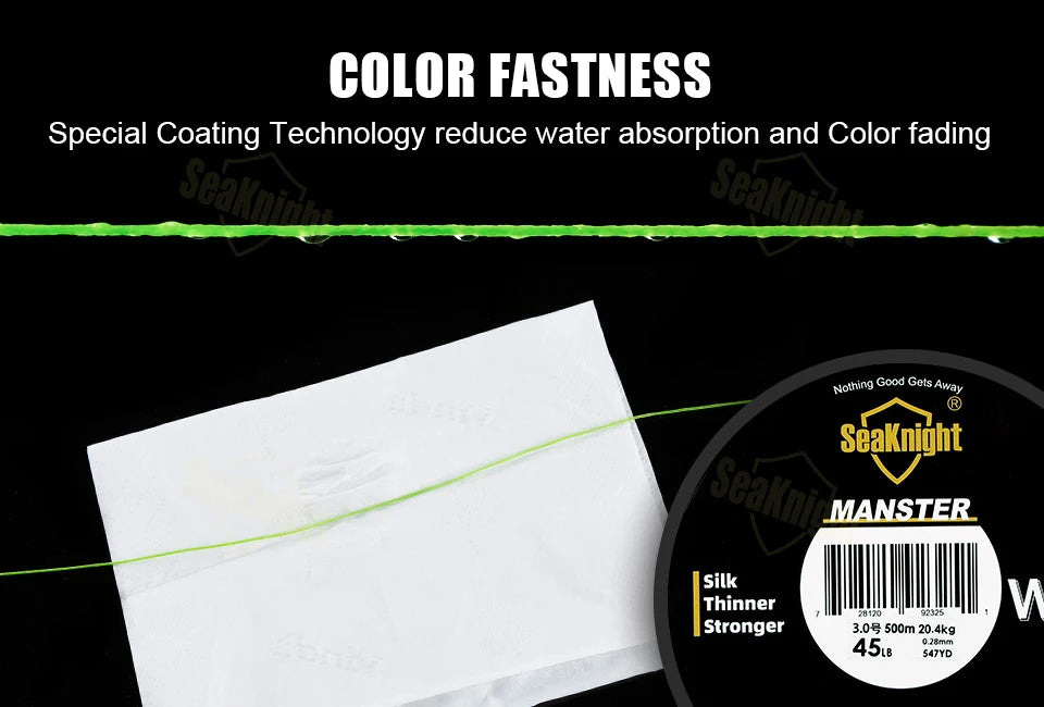 SeaKnight W8 II 300M PE Braided Fishing Line – 8-Weave Saltwater Grade