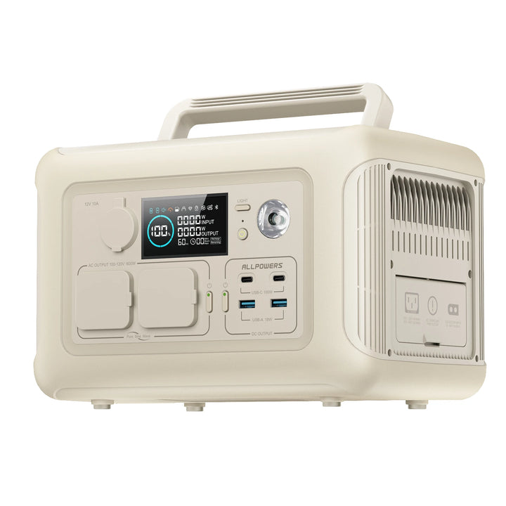 Portable Power Station – 600W/299Wh LiFePO4 Generator