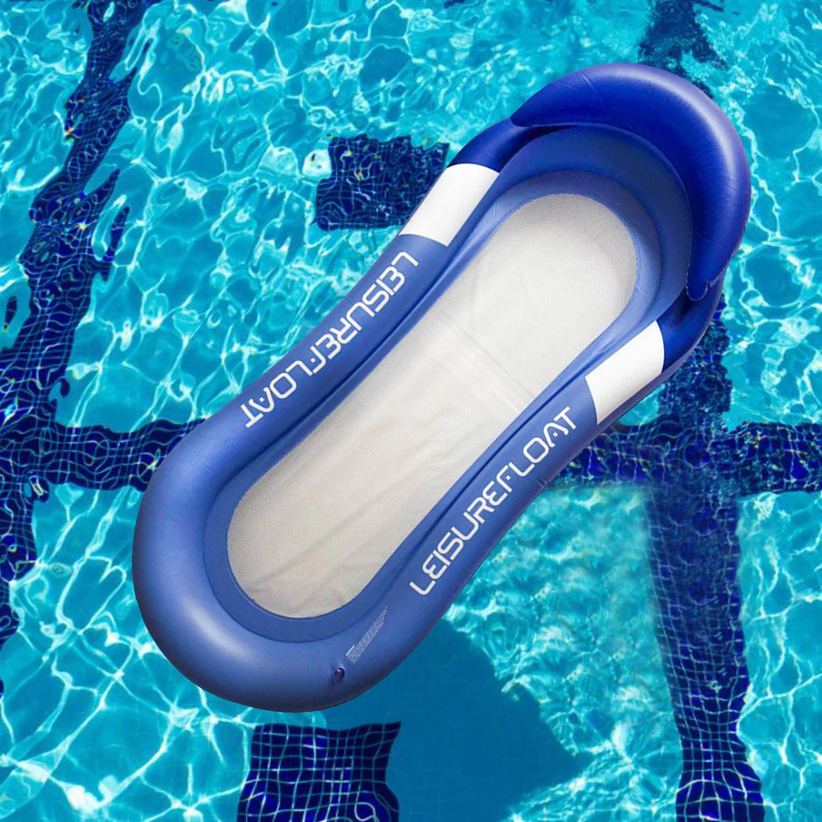 Inflatable Pool Lounger Float Hammock Bed