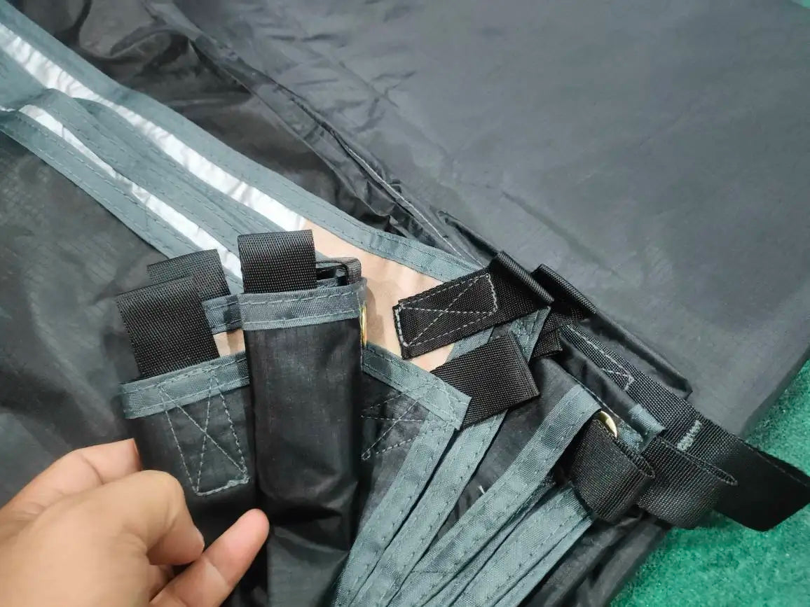 Waterproof Camping Tarp with 19 Hang Points