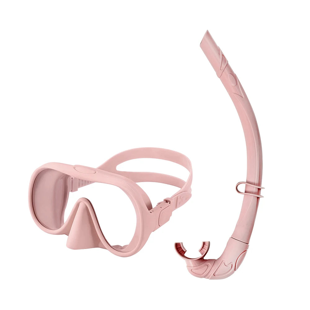 Diving Mask & Snorkel Set – Anti-Fog Swim Goggles with Breathing Tube