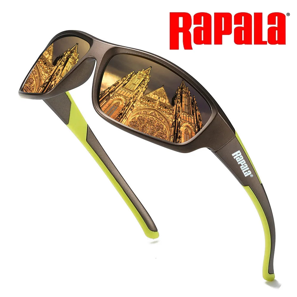 Rapala Polarized Fishing Sunglasses – UV Protection with Case