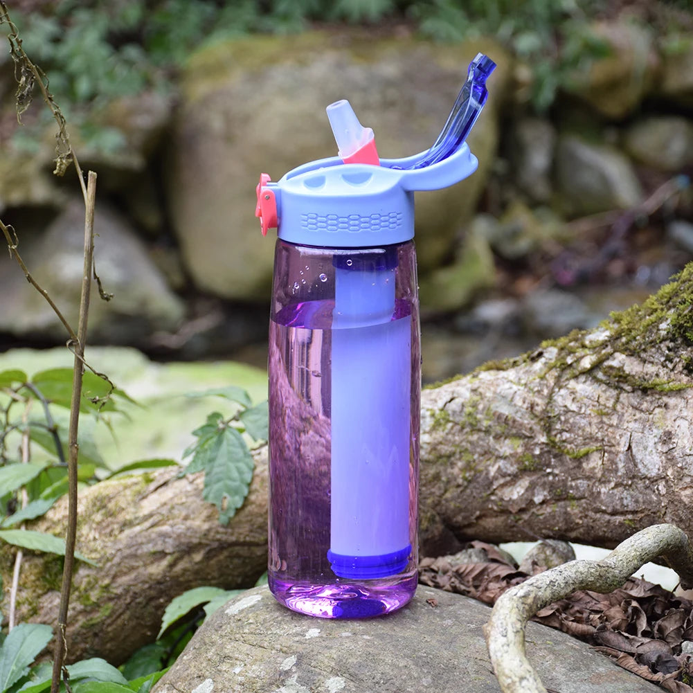 Portable Outdoor Water Filter Straw for Camping & Survival