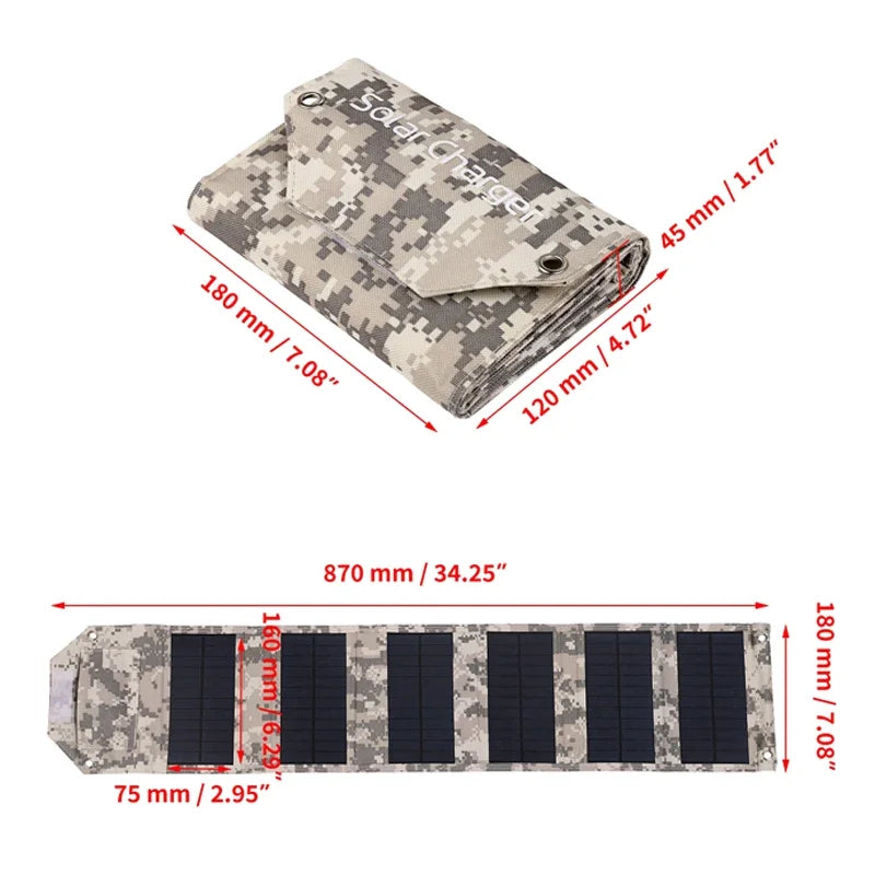 60W/80W/100W Foldable Solar Panel