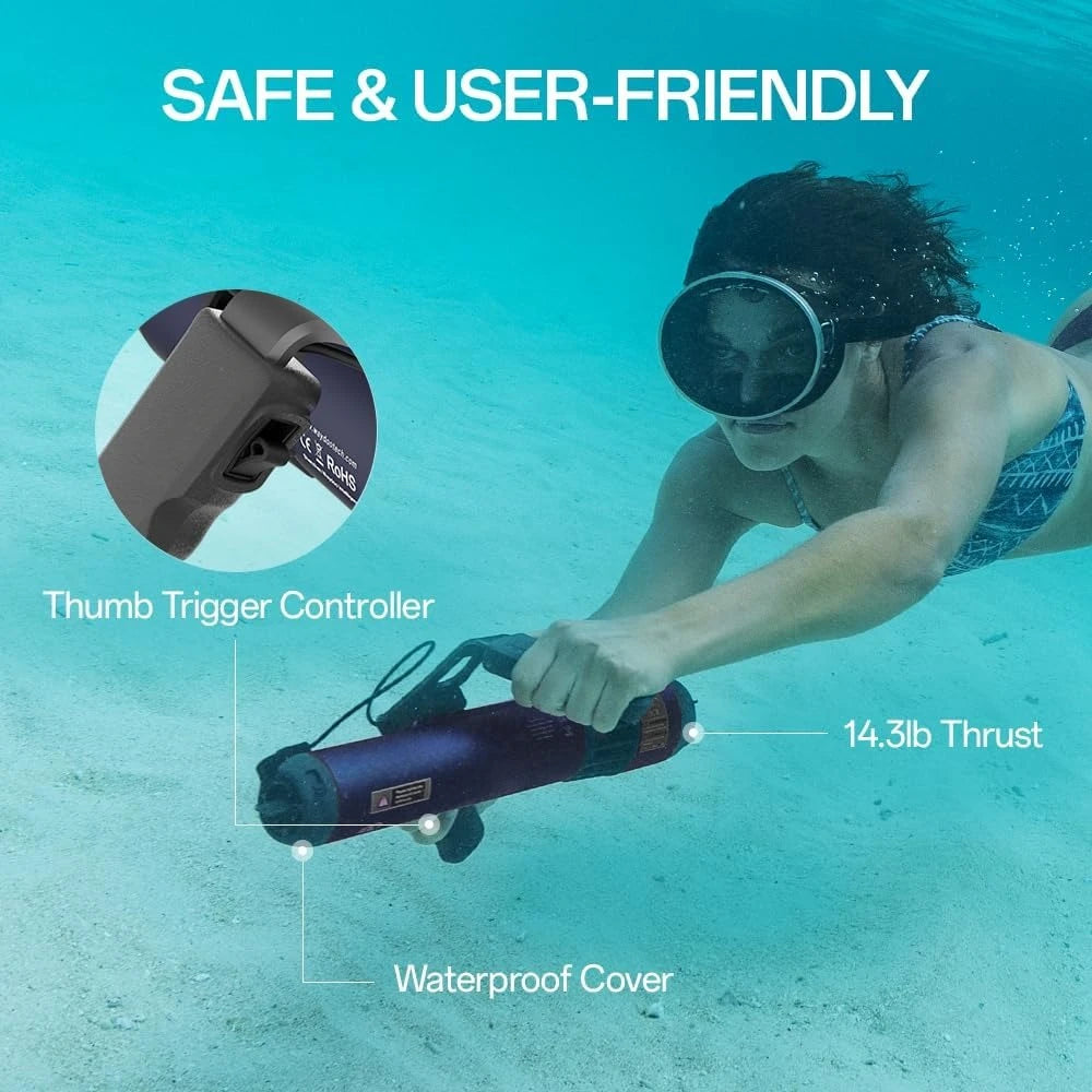 Lite Underwater Diving Scooter – Portable & Compact
