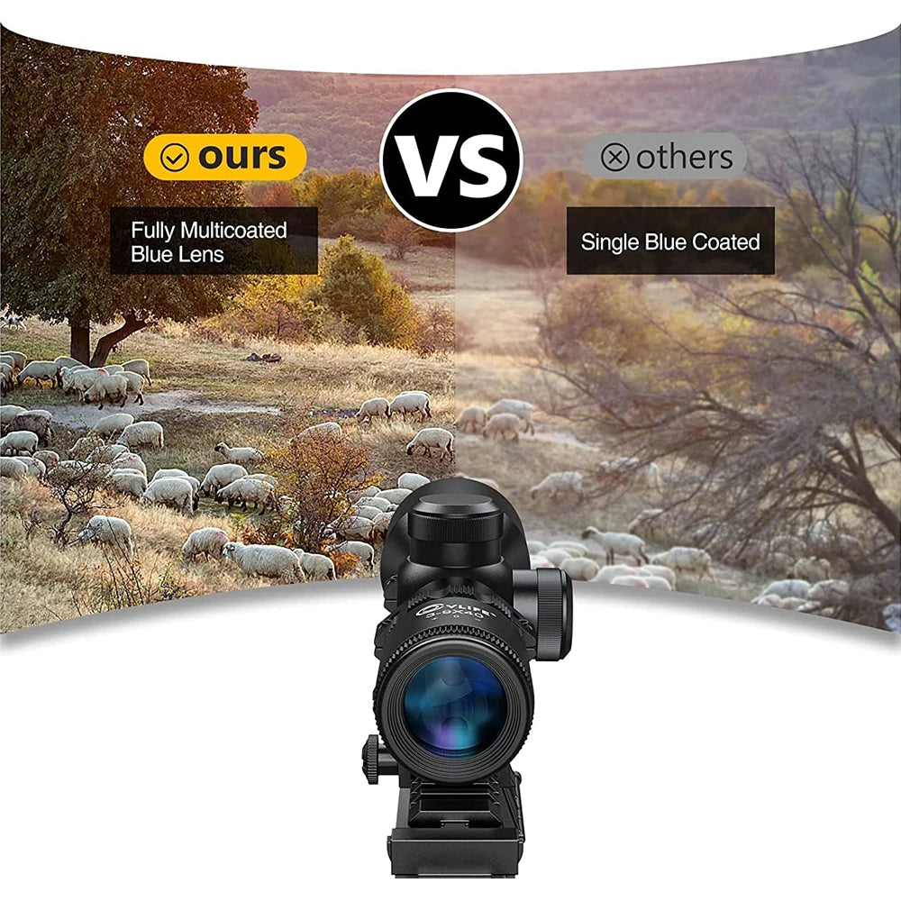 3-9X40 Hunting Rifle Scope with Mil-Dot Reticle