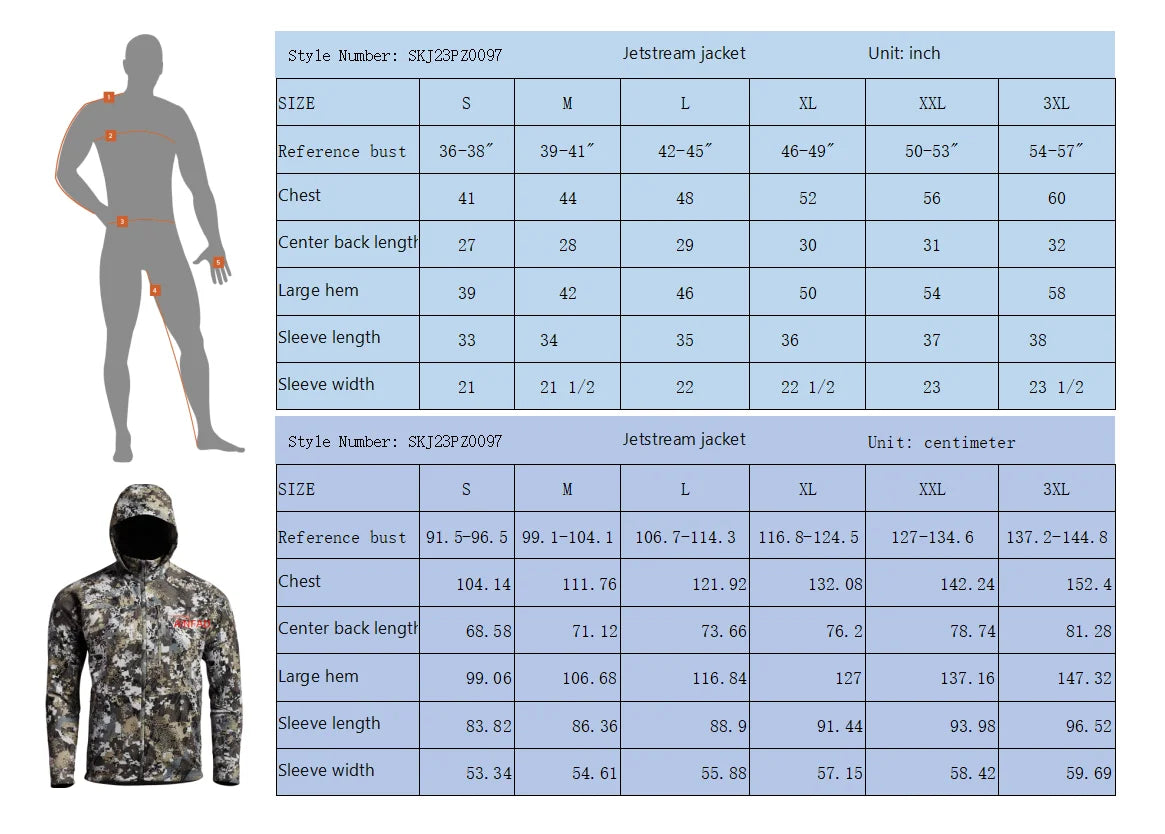 Men's Jetstream 3-in-1 Waterproof Hunting Jacket