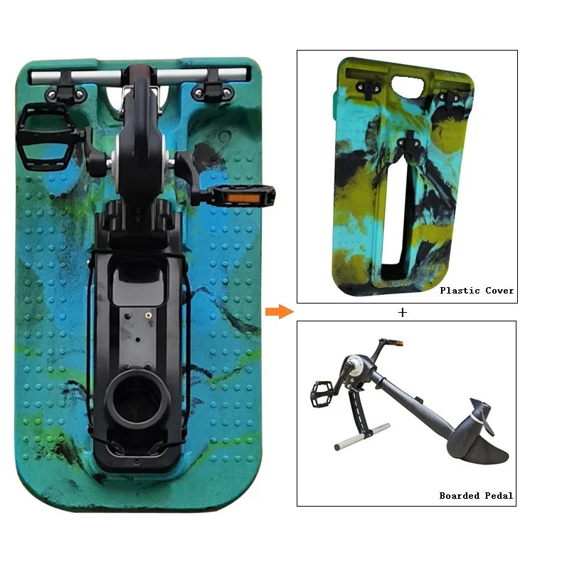 Daiseanuo Inflatable SUP Board with Pedal & Chair