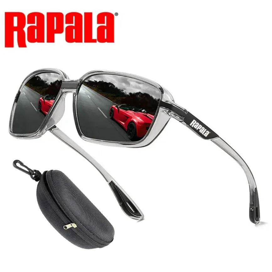 Rapala Polarized Fishing Sunglasses – UV Protection with Case