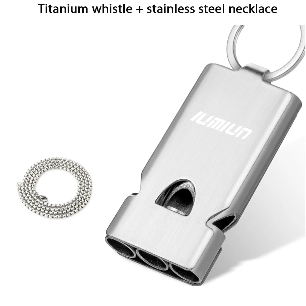 Titanium Emergency Survival Safety Whistle