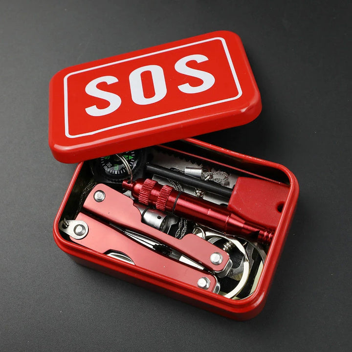 Outdoor Emergency Survival Gear Kit – Lightweight & Durable