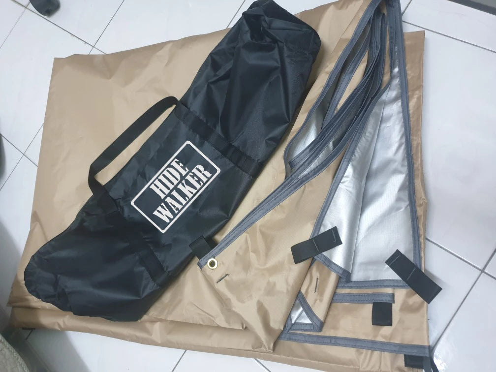 Waterproof Camping Tarp with 19 Hang Points