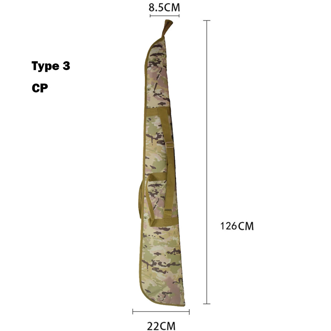 Tactical Rifle Bag – 85/95/115cm Sniper & Airsoft Carry Case