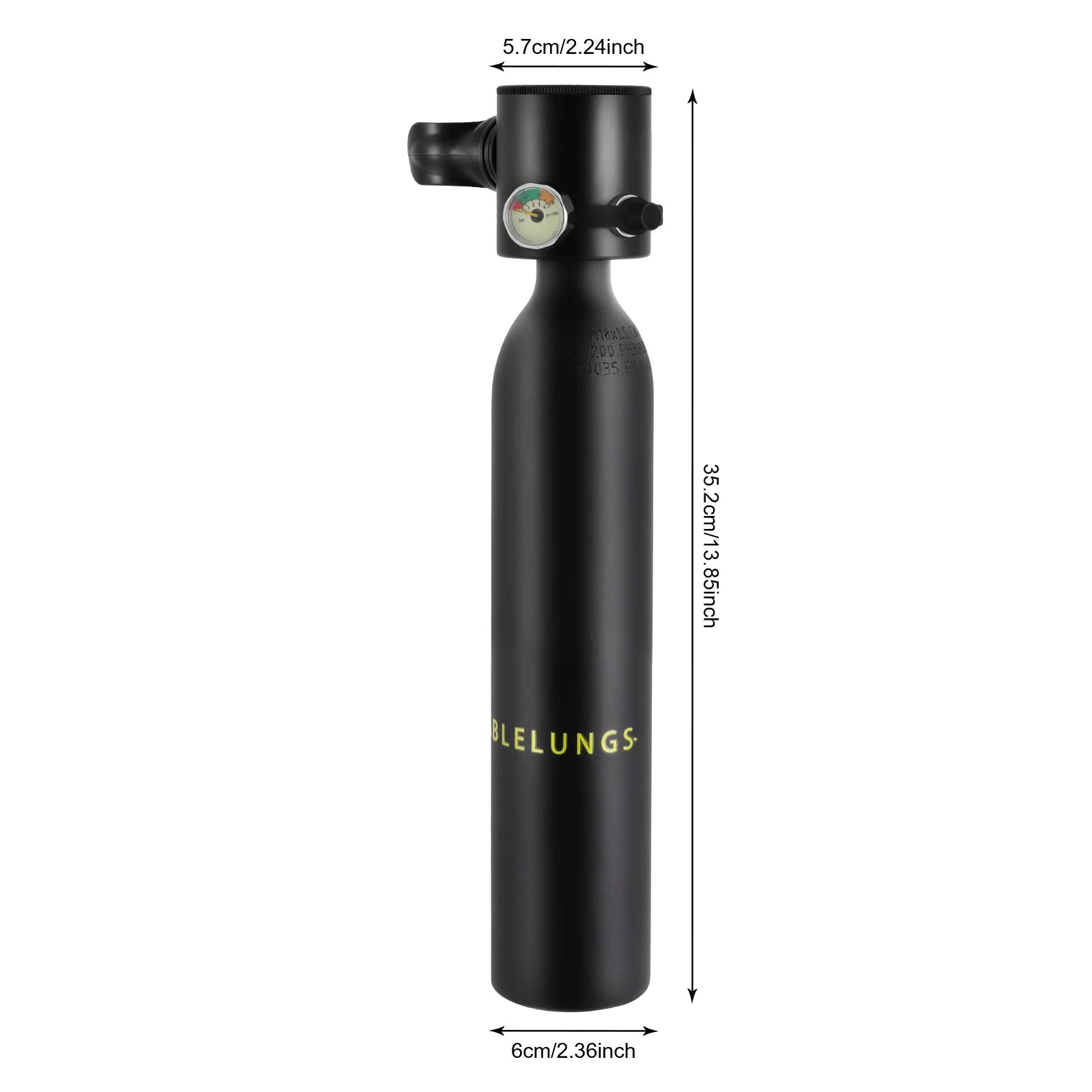 0.5L Mini Scuba Tank for Underwater Breathing