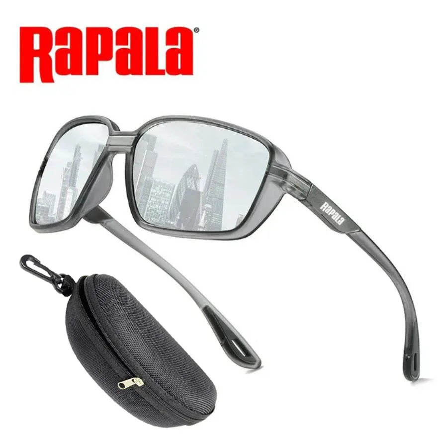 Rapala Polarized Fishing Sunglasses – UV Protection with Case