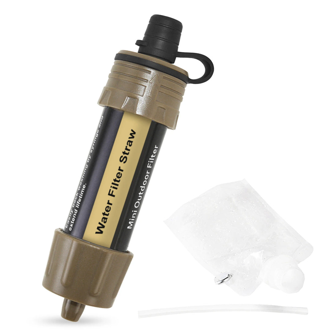 Portable Outdoor Water Filter Purifier for Camping